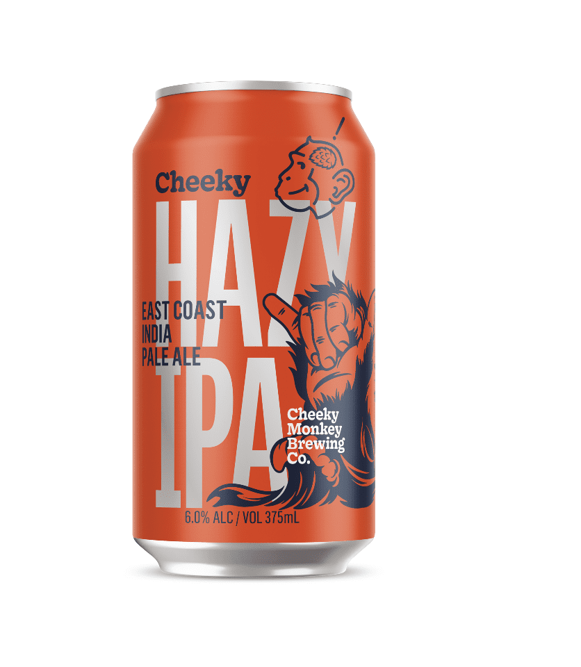 Cheeky Monkey Hazy IPA - Cheeky Monkey Brewing Co